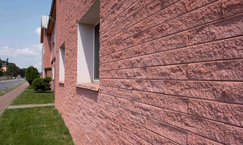 Fotografie realizací fasád pro bytový dům